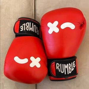 Rumble Red Boxing Gloves